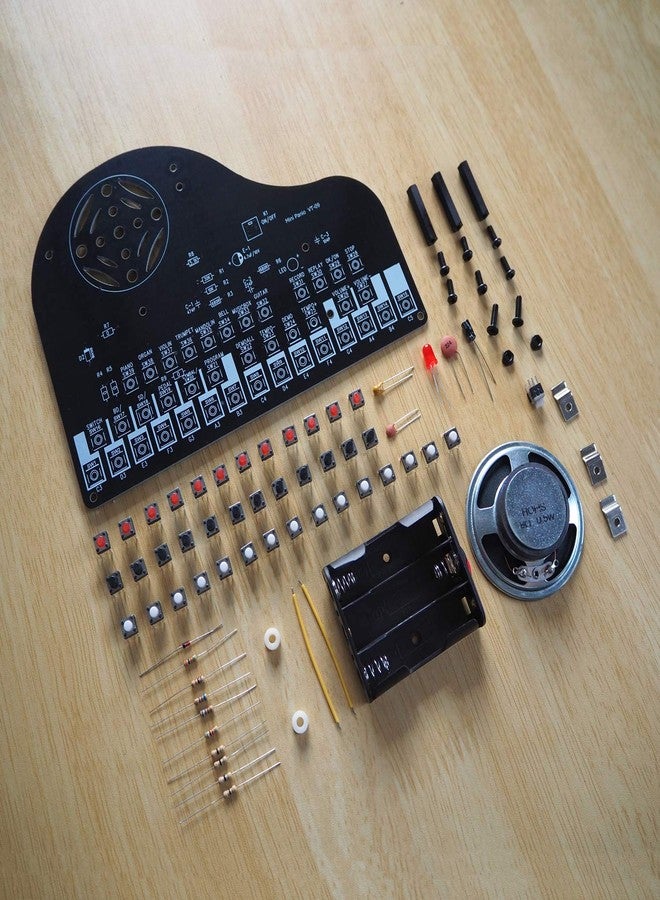VOGURTIME DIY Piano Soldering Project Kit Electronics Solder Practice Kit, Great STEM Project and Gift, Multi-Function - Image 2